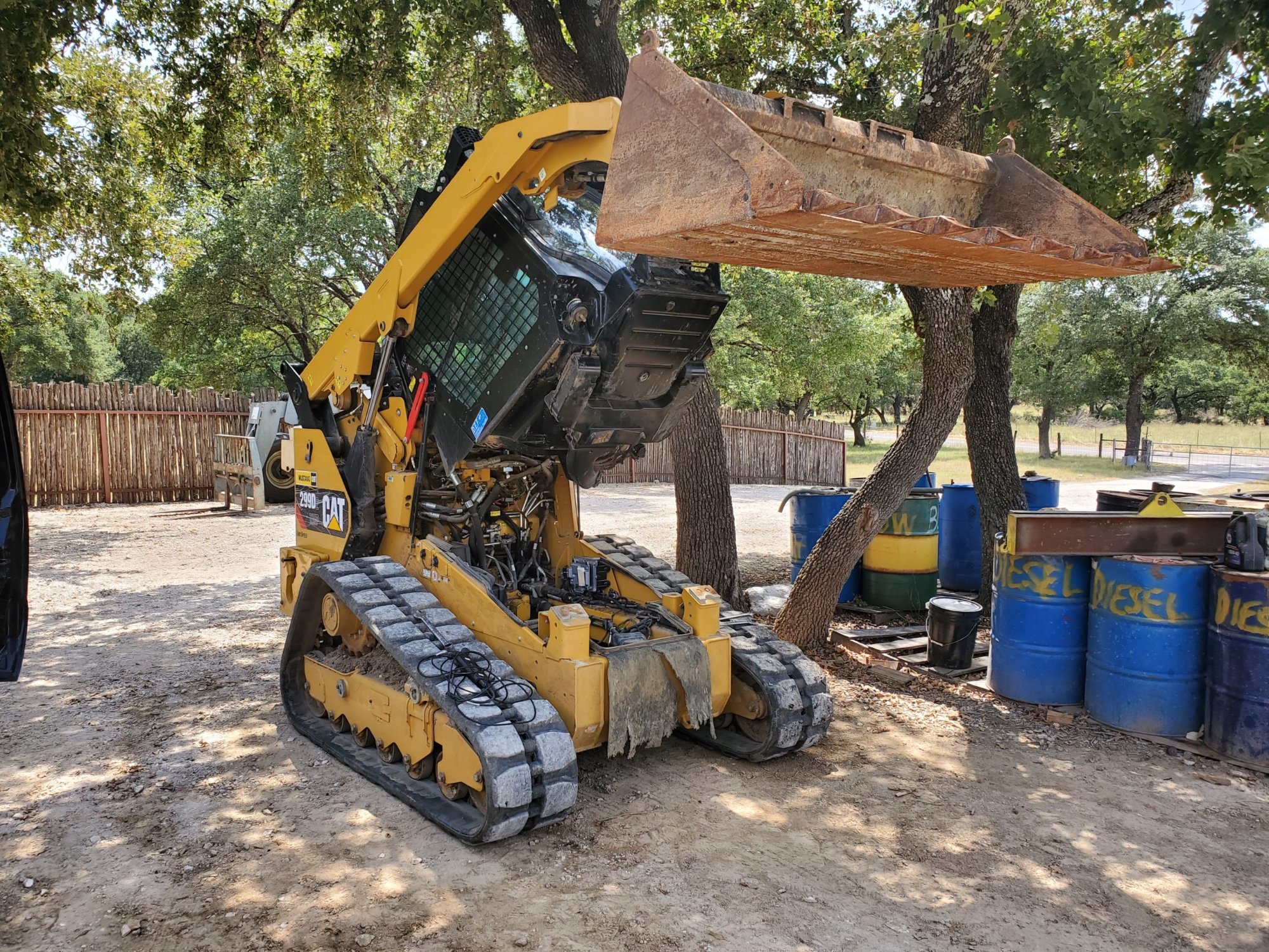 CAT 299D skid steer hydraulic repair San Antonio Texas A.L. Boeck and Co.