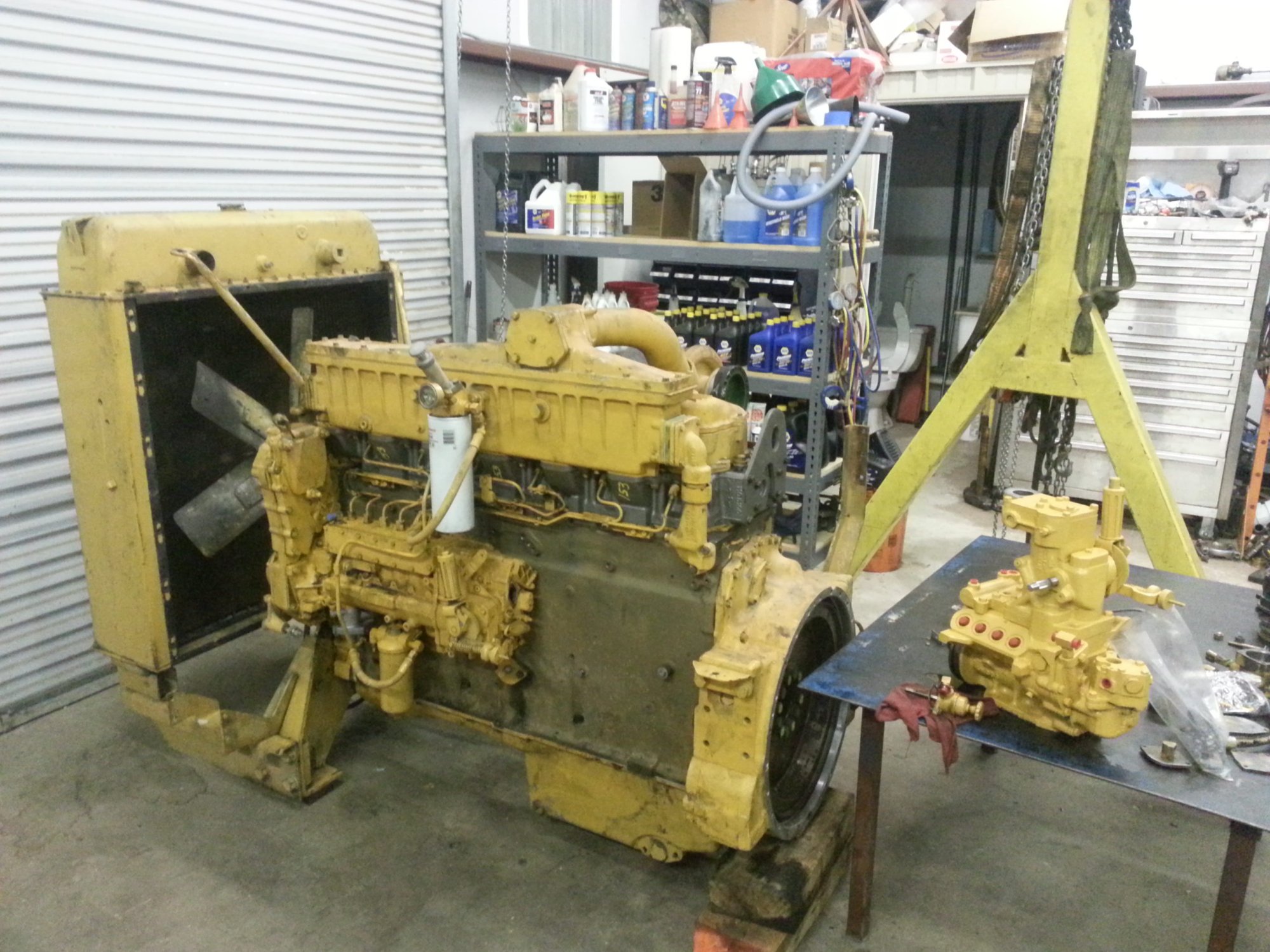 Large engine overhaul shop heavy equipment San Antonio Texas A.L. Boeck and Co.